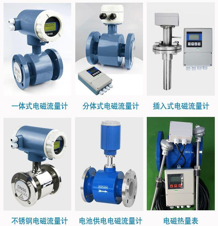 水流量計產品分類圖