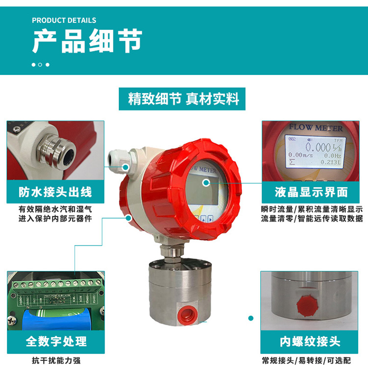 液體圓齒輪流量計產品細節(jié)圖